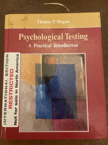 Psychological testing a - psychological,