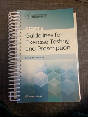 Acsm guidelines for - acsm's,